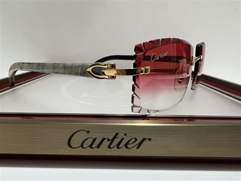 cartier glasses dupes|cartier buffs glasses with diamonds.